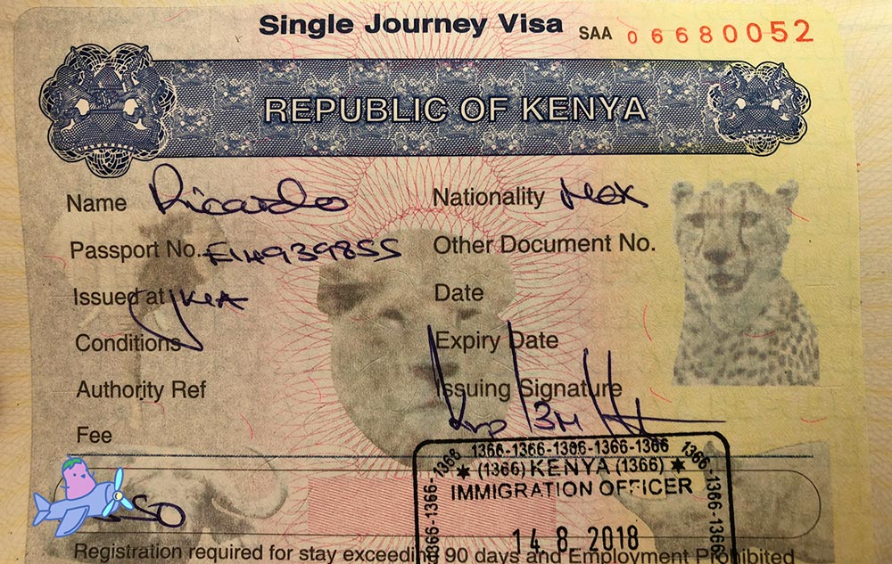 visa de Kenya